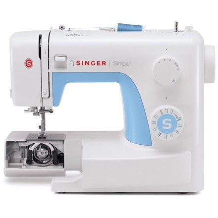 Singer Sewing Machine 3221 Number of stitches 21, Number of buttonholes 1, White